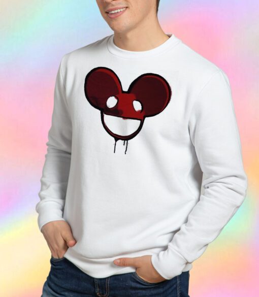 DeadMau5 Red Stencil Sweatshirt