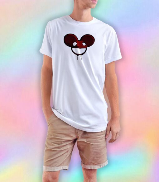 DeadMau5 Red Stencil T Shirt