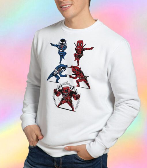 Deadpool Venom Fusion Dance Prody Sweatshirt