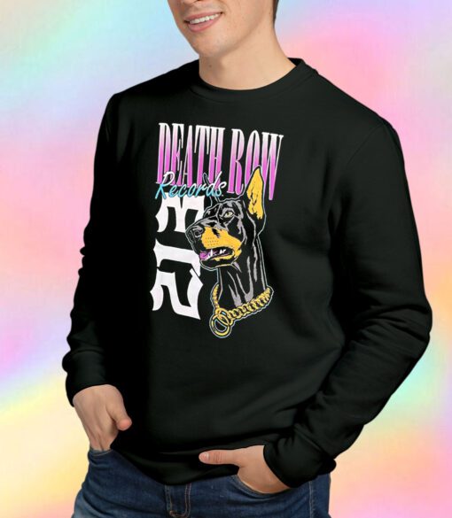 Death Row Records 213 Doberman Rap Sweatshirt