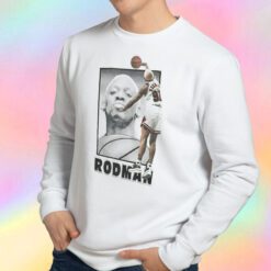 Dennis Rodman NBA Chicago Bulls Converse Sweatshirt