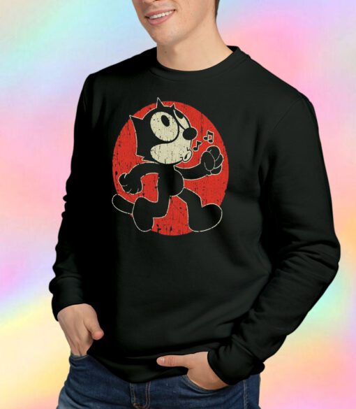 Felix The Cat Keep Walking Sweatshirt