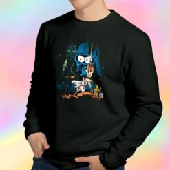 Fry Leela Bender Futurama Star Wars Sweatshirt