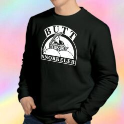 Funny Butt Snorkeler Sweatshirt