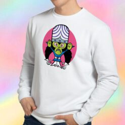 Funny Mojo Jojo Mad Scientist Powerpuff Sweatshirt