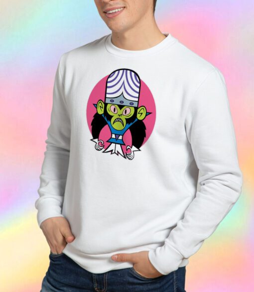 Funny Mojo Jojo Mad Scientist Powerpuff Sweatshirt