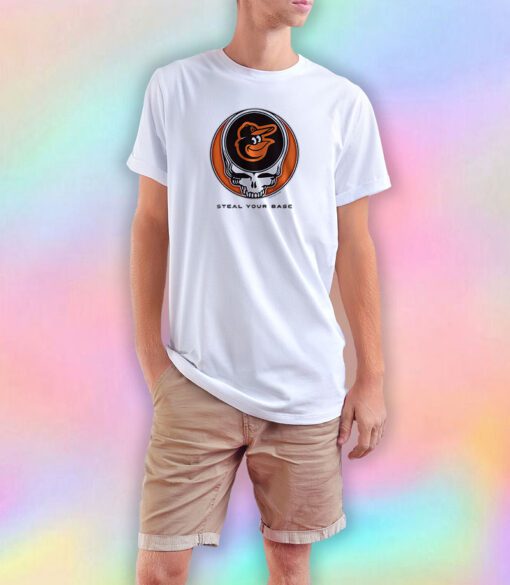 Grateful Dead Baltimore Orioles Steal Your Base T Shirt