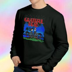 Grateful Dead Golden Gate San Francisco Skeleton Sweatshirt