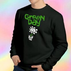 Green Day Flower Pot Sweatshirt