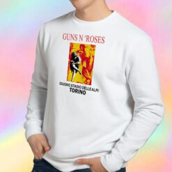 Guns N Roses Giugno Stadio Delle Alpi Torino Sweatshirt