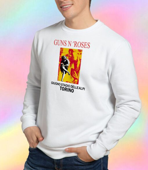 Guns N Roses Giugno Stadio Delle Alpi Torino Sweatshirt