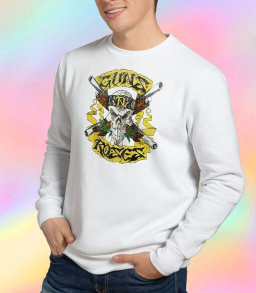 Guns N Roses Shotgun Skull Sweatshirt