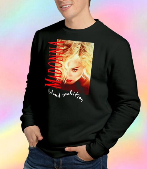 Hot Madonna Blond Ambition World Tour Sweatshirt