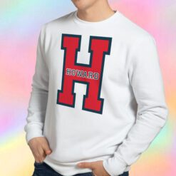 Howard University H Letter Sweatshirt