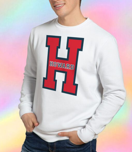 Howard University H Letter Sweatshirt