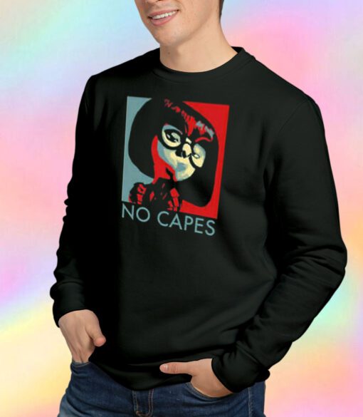 Incredibles Edna Mode No Capes Sweatshirt