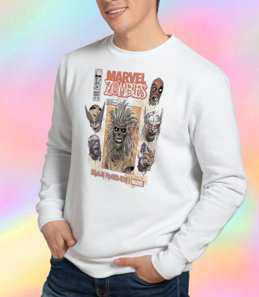 Iron Maiden x Marvel Zombie Eddie Comic Sweatshirt