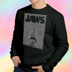 Jaws Shark Joy Division Parody Sweatshirt