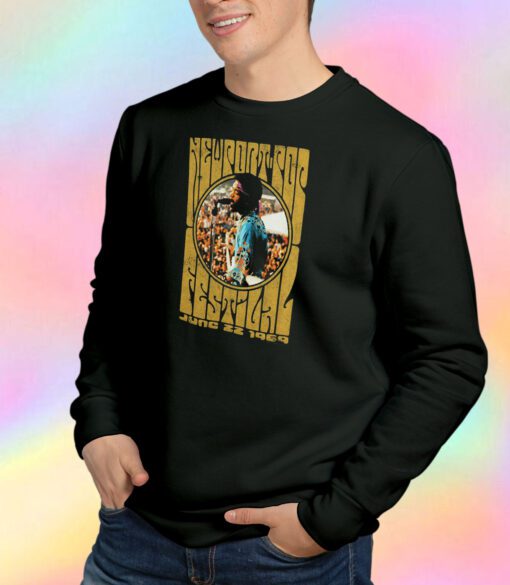 Jimi Hendrix Newport Pop Sweatshirt