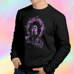 Jimi Hendrix Purple Haze Spray Sweatshirt