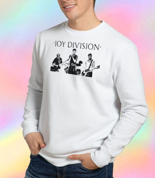 Joy Division On Stage Retro Vintage Sweatshirt