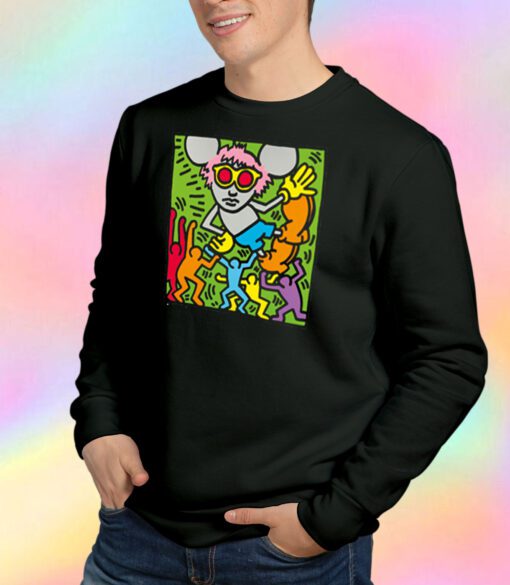 Keith Haring Andy Warhol Sweatshirt