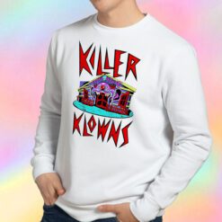 Killer Klowns Crazy House Retro Sweatshirt