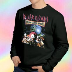 Killer Klowns from Outer Space Movie Poster Sweatshirt