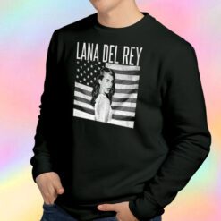 Lana Del Rey American Flag Sweatshirt