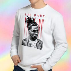 Lil Baby Rapper Graphic Vintage Sweatshirt