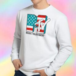 MTV Star America Music Spangled Logo Sweatshirt