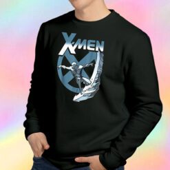 Marvel X Men Iceman Blue X Epic Cold Slide Sweatshirt