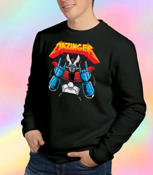 Mazinger Z Shin Robot Anime Logo Sweatshirt