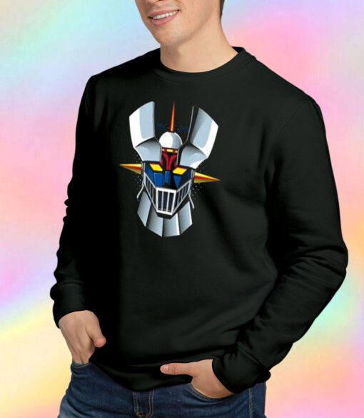 Mazinger Z Shin Robot Head Logo Sweatshirt