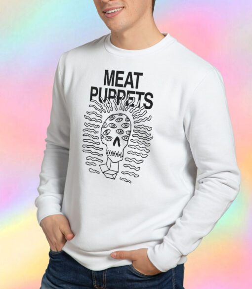 Meat Puppets Art Love Logo Sweatshirt