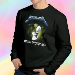 Metallica Metal Up Your Ass Toilet Chair Sweatshirt