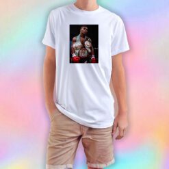 Mike Tyson With Belts Heavyweight Boxing Champion Fan T Shirt