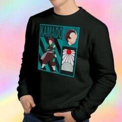 Minimalist Tanjiro Kamado Demon Slayer Anime Sweatshirt