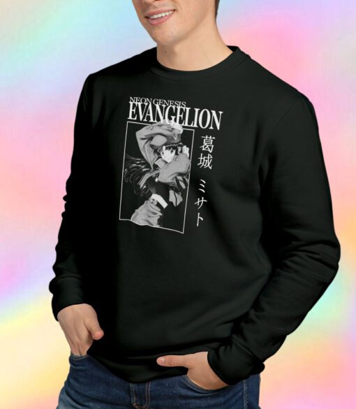 Misato Katsuragi Neon Genesis Evangelion Anime Sweatshirt