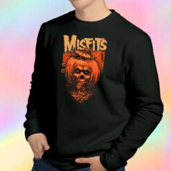 Misfits Godmachine Razor Blade Pumpkin Sweatshirt