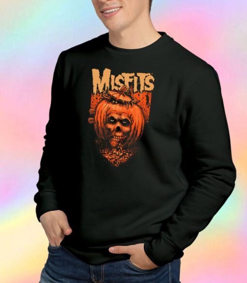 Misfits Godmachine Razor Blade Pumpkin Sweatshirt