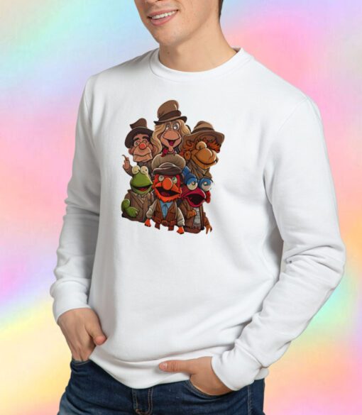 Muppet Or Man Funny Gang Sweatshirt