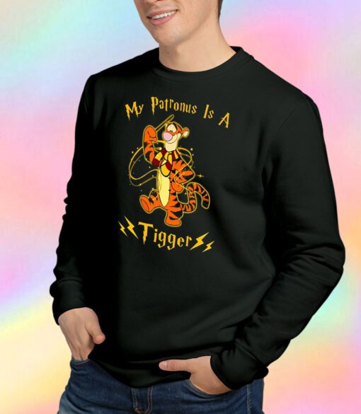 My Patronus Is A Tigger Harry Potter Funny Sweatshirt