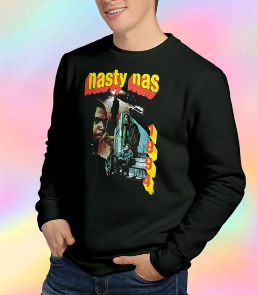 Nasty NAS 1994 Rap Hip Hop Vintage Sweatshirt