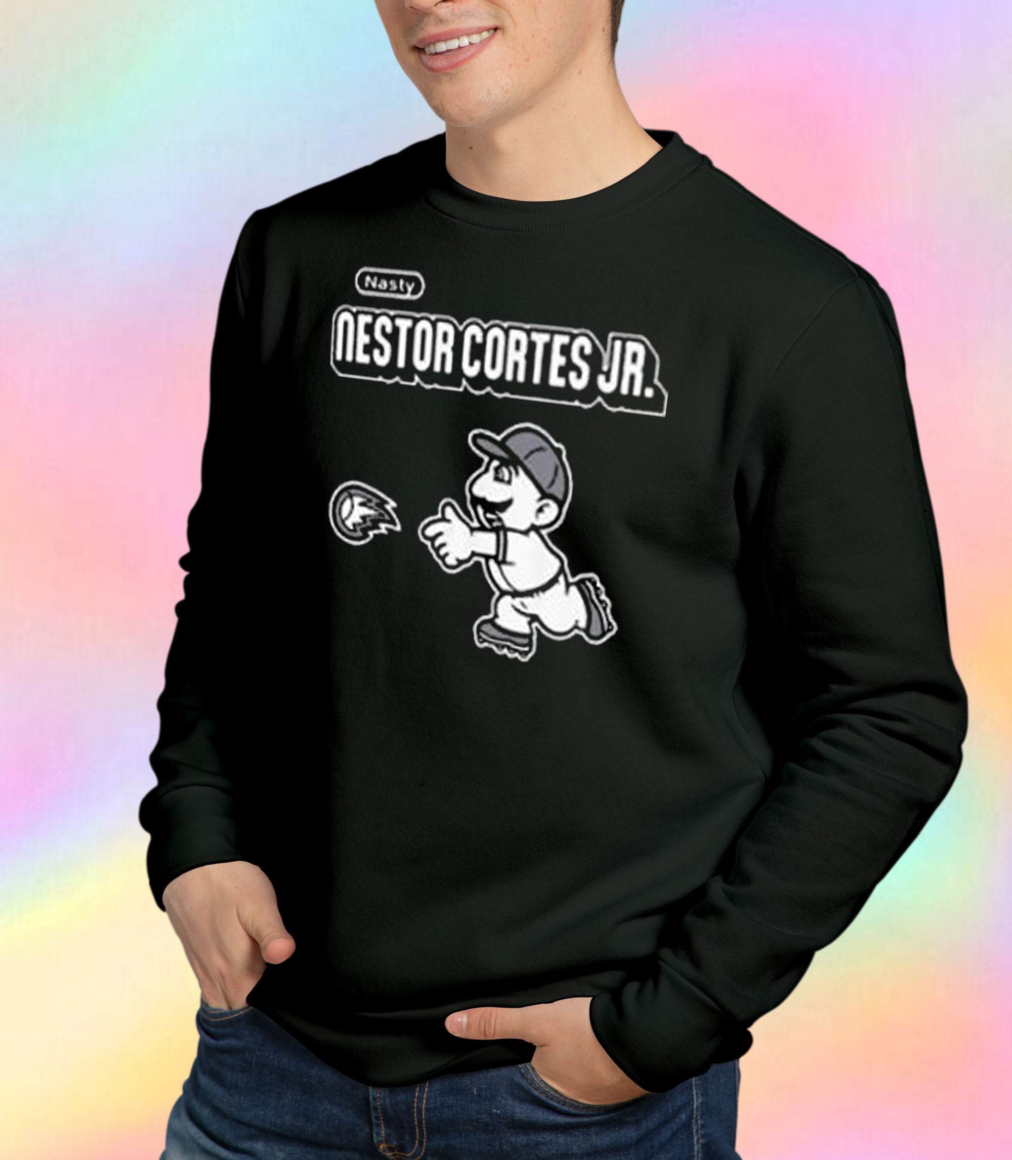 Nasty Nestor Sweatshirt Nasty Nestor Cortes Jr Sweatshirt 