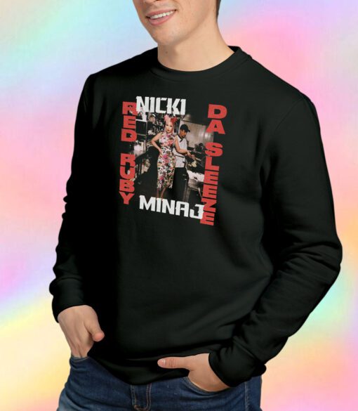 Nicki Minaj Red Ruby Da Sleeze Sweatshirt