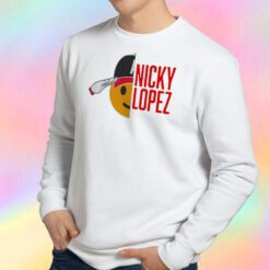 Nicky Lopez Salute Atlanta Braves Sweatshirt