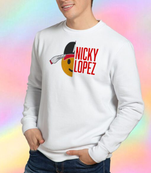 Nicky Lopez Salute Atlanta Braves Sweatshirt