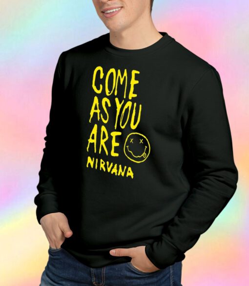 Nirvana Come As You Are Vintage Sweatshirt