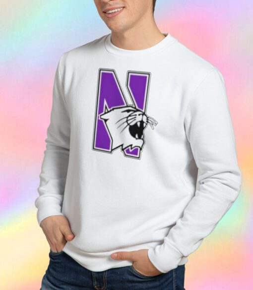 Northwestern Cat Against Wildcats Sweatshirt